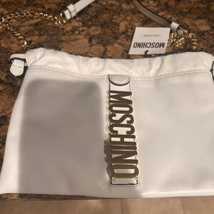 Moshino white crossbody